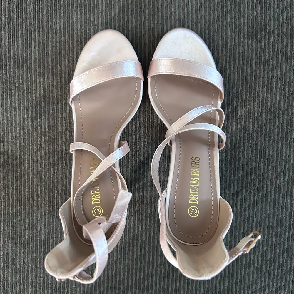 Dream Pairs Women's Blush Strappy Sandals